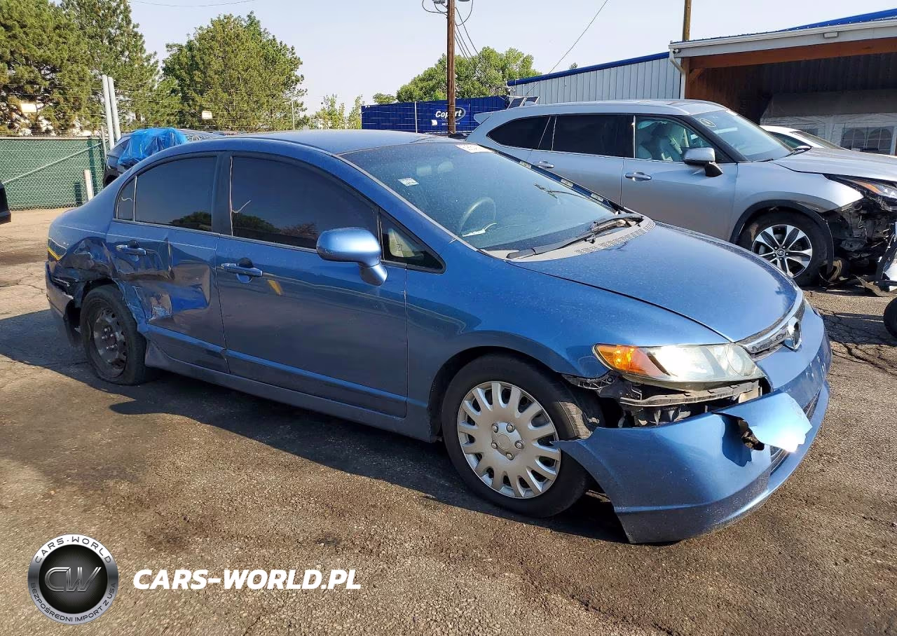 2007 Honda Civic Lx VIN:1HGFA16557L128843 - 4