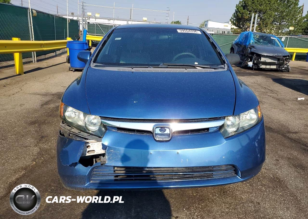 2007 Honda Civic Lx VIN:1HGFA16557L128843 - 5