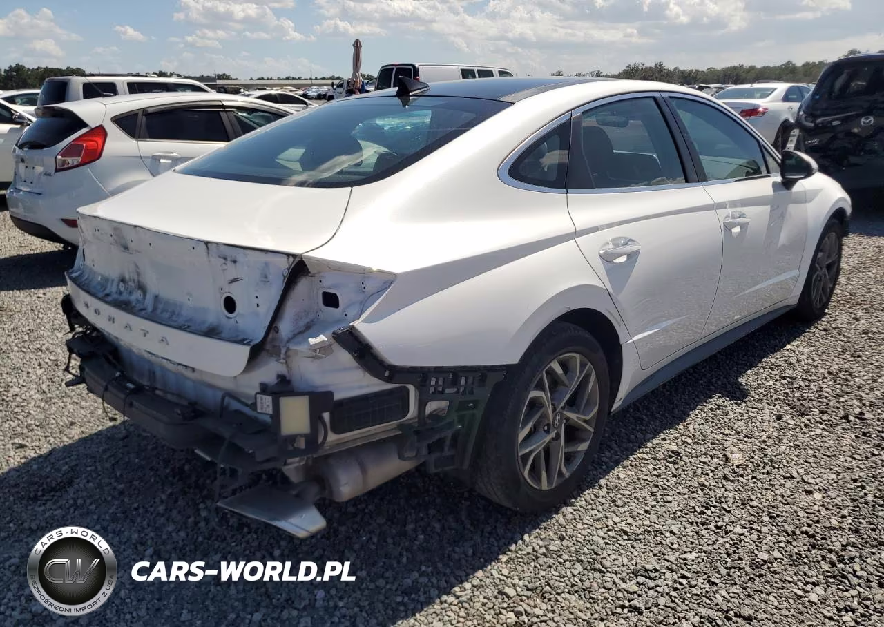 2022 Hyundai Sonata Sel VIN:KMHL14JA4NA219646 - 3