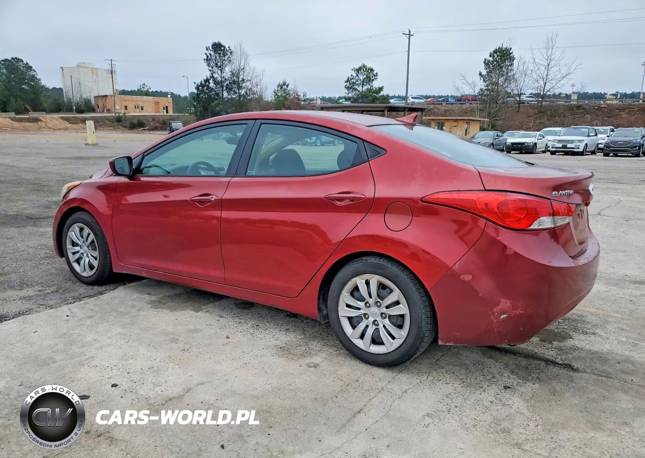2013 Hyun Elantra VIN:5NPDH4AE0DH366707 - 2