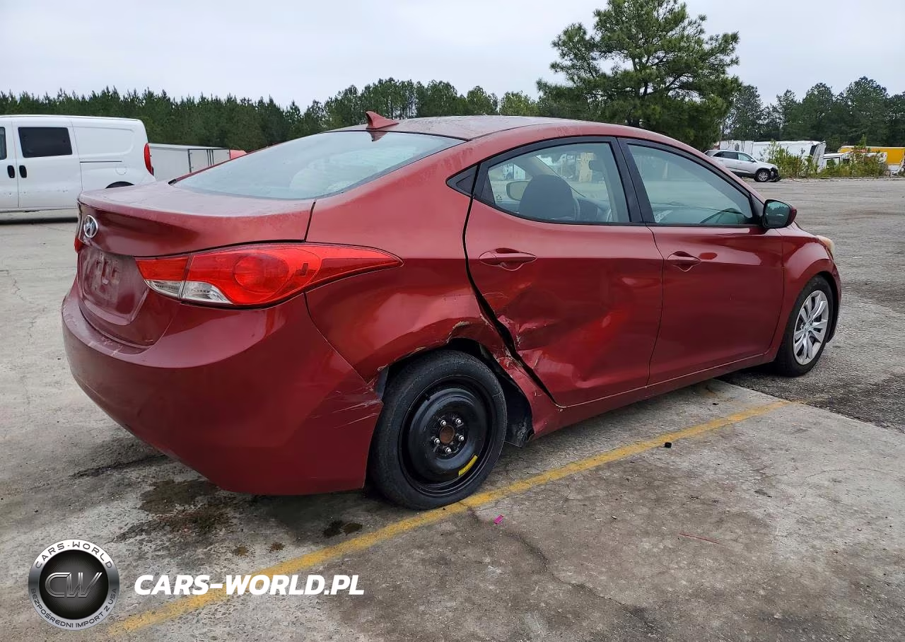 2013 Hyun Elantra VIN:5NPDH4AE0DH366707 - 3