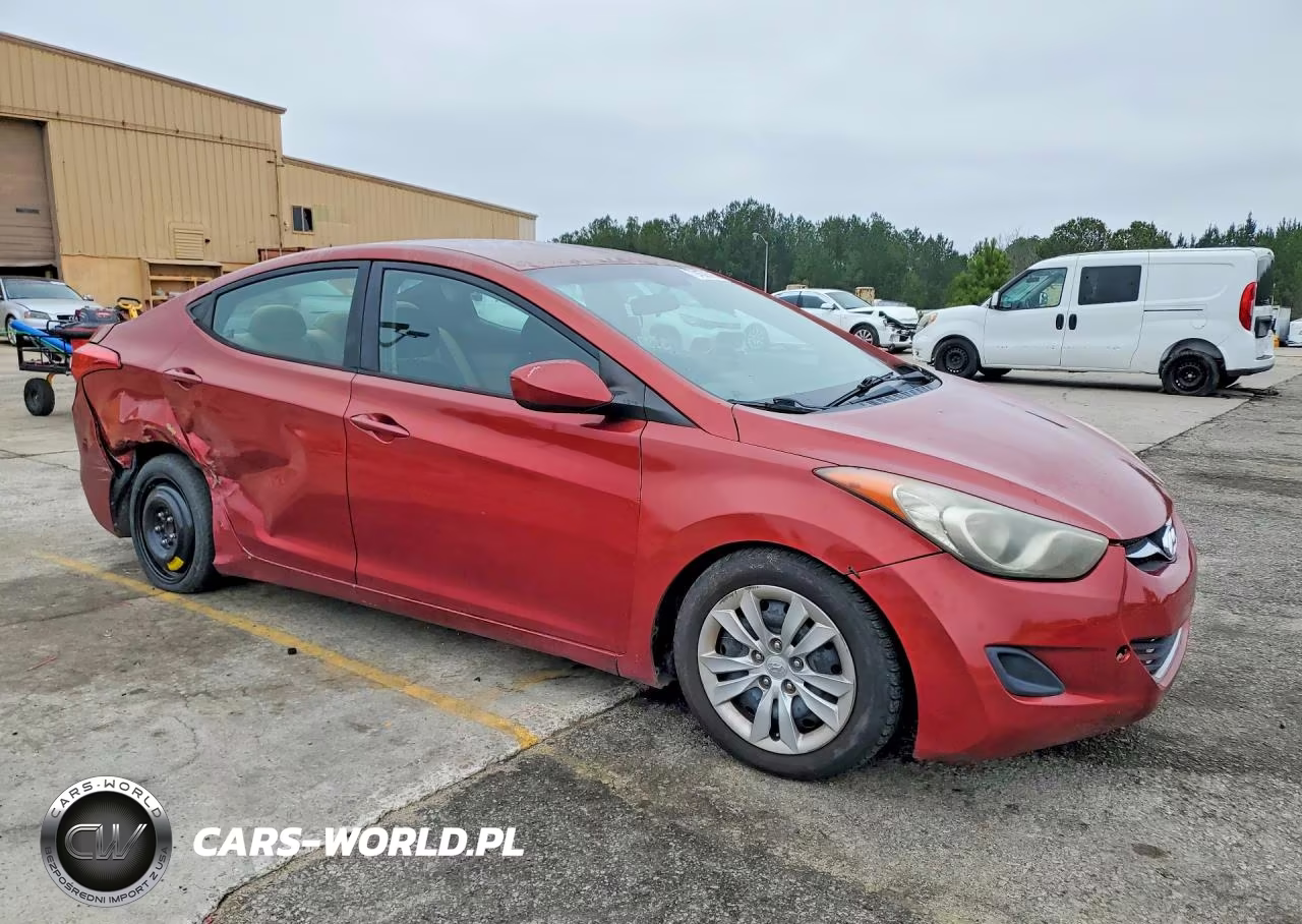 2013 Hyun Elantra VIN:5NPDH4AE0DH366707 - 4