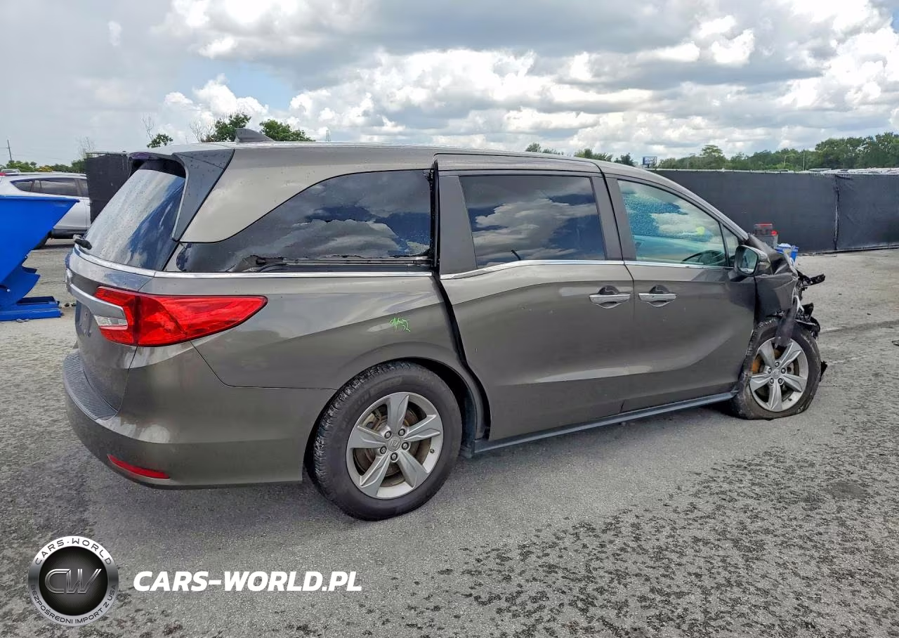 2018 Honda Odyssey Exl VIN:5FNRL6H71JB020327 - 3