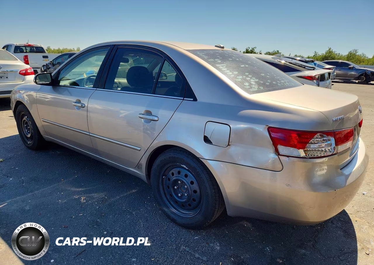 2007 Hyundai Sonata Gls VIN:5NPET46C17H254576 - 2