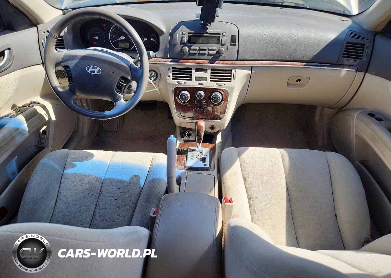 2007 Hyundai Sonata Gls VIN:5NPET46C17H254576 - 8