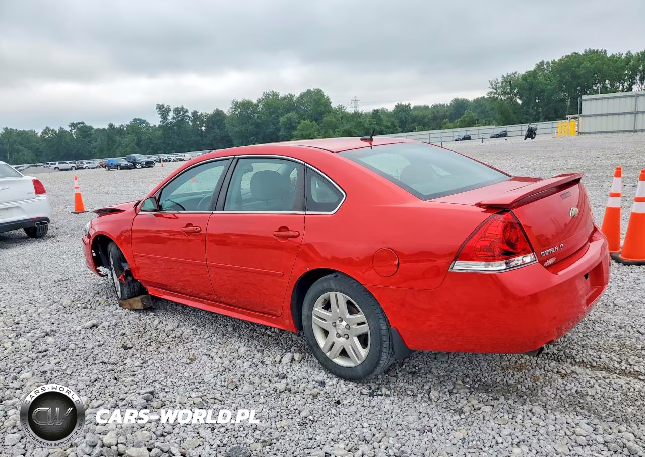 2012 Chevrolet Impala Lt VIN:2G1WB5E33C1205933 - 2