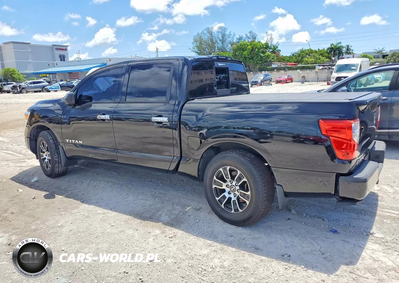 2021 Nissan Titan Sv VIN:1N6AA1EFXMN526517 - 2
