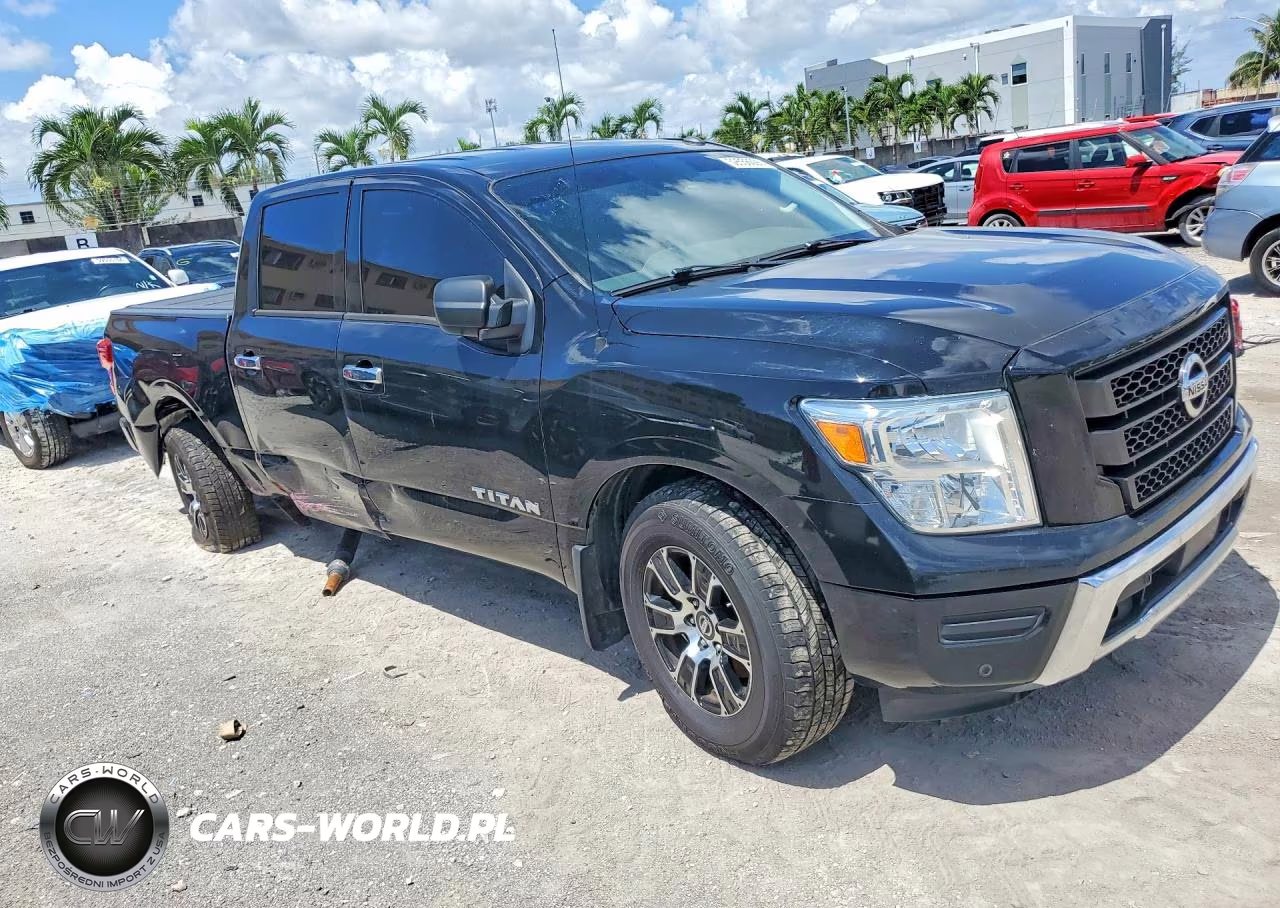 2021 Nissan Titan Sv VIN:1N6AA1EFXMN526517 - 4