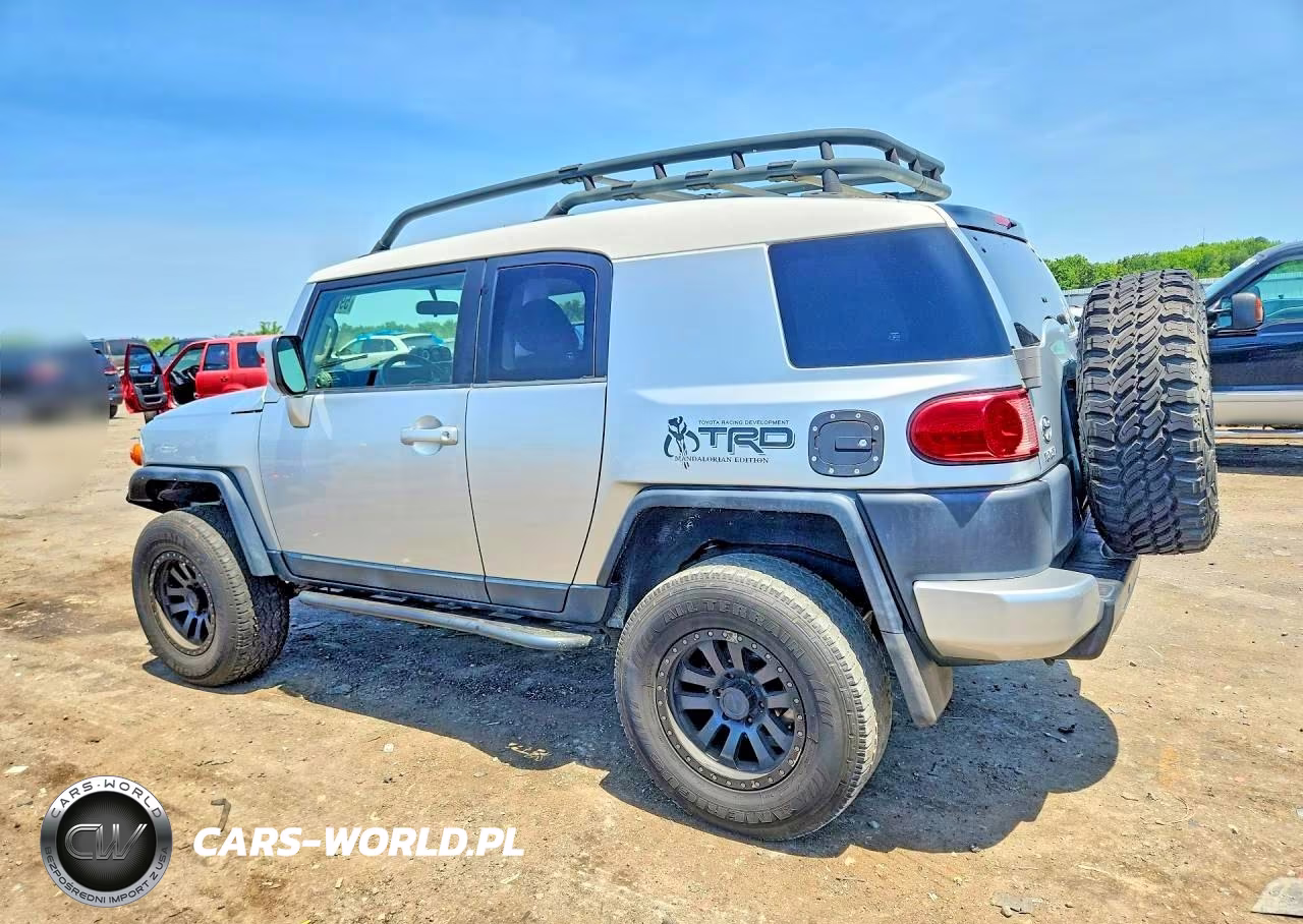 2007 Toyota Fj Cruiser Base VIN:JTEBU11F070069234 - 2