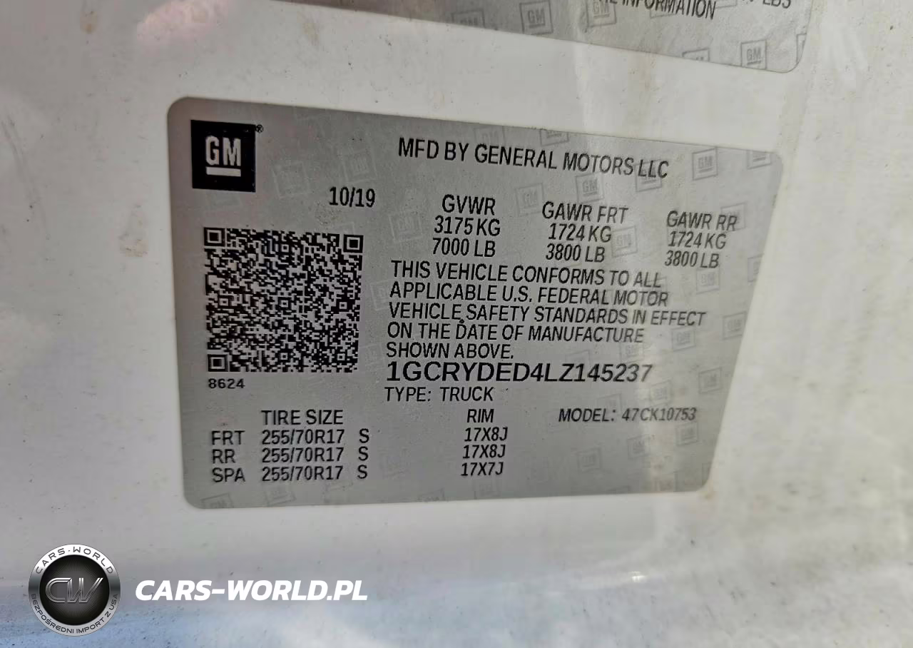 2020 Chevrolet Silverado K1500 Lt VIN:1GCRYDED4LZ145237 - 12