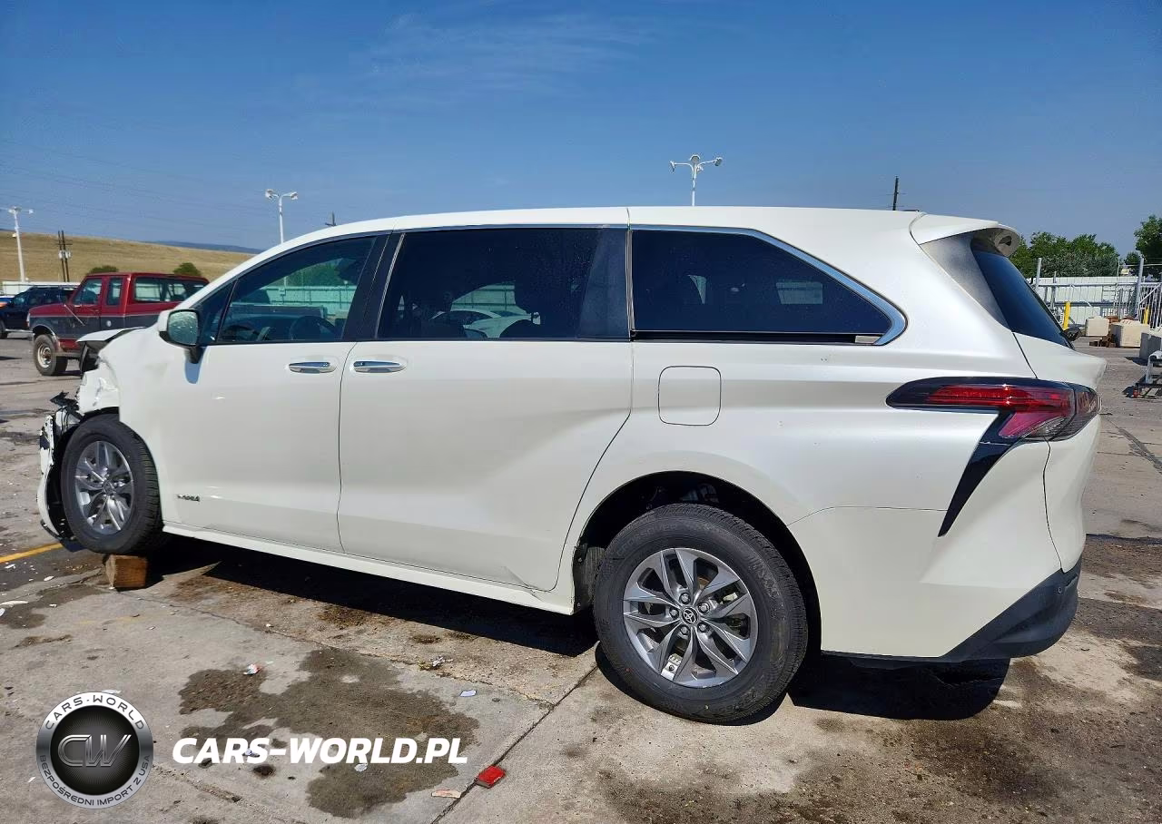 2021 Toyota Sienna Xle VIN:5TDYRKEC1MS044115 - 2
