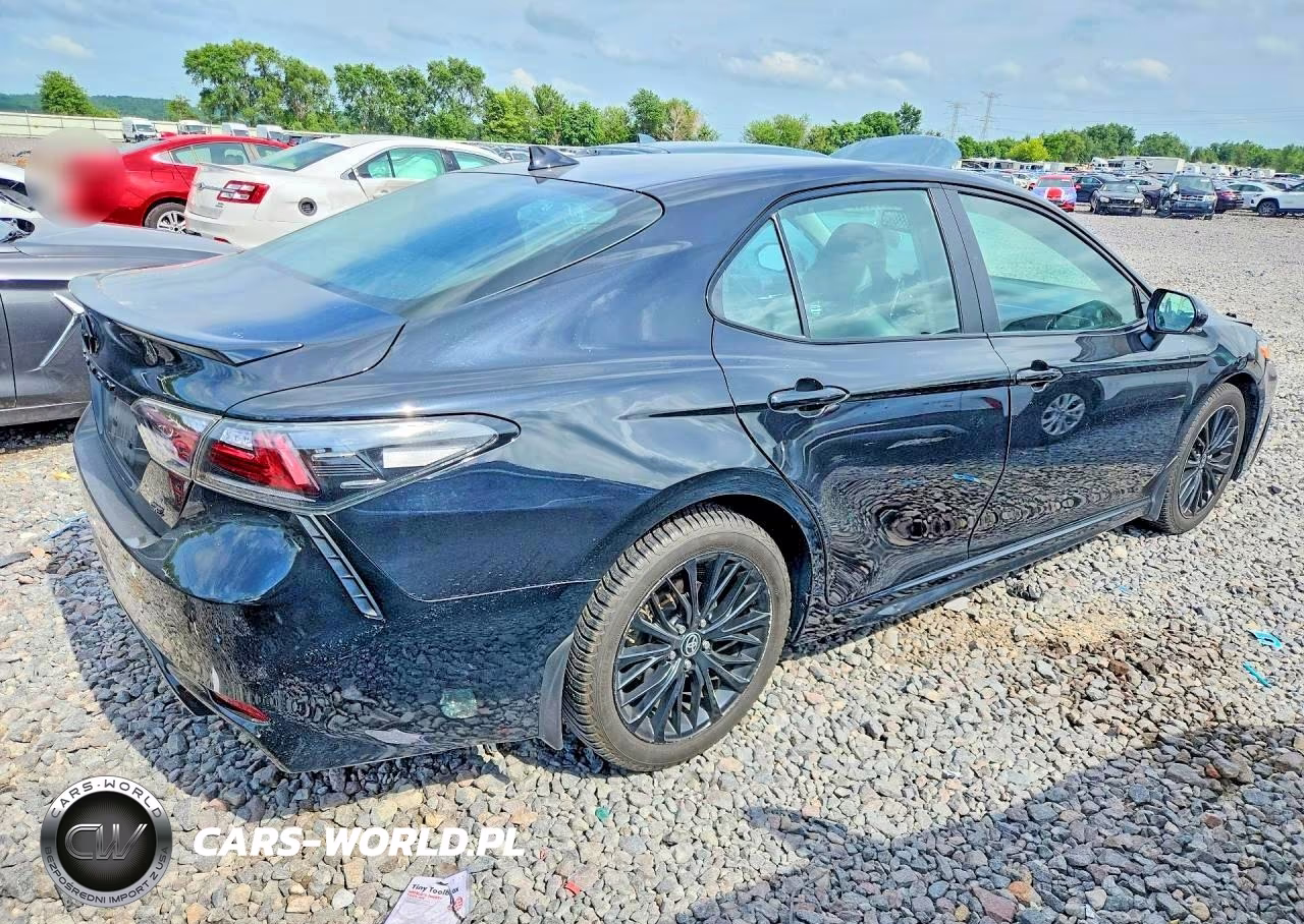 2022 Toyota Camry Hybrid Se Nightshade VIN:4T1T31AK4NU045321 - 3