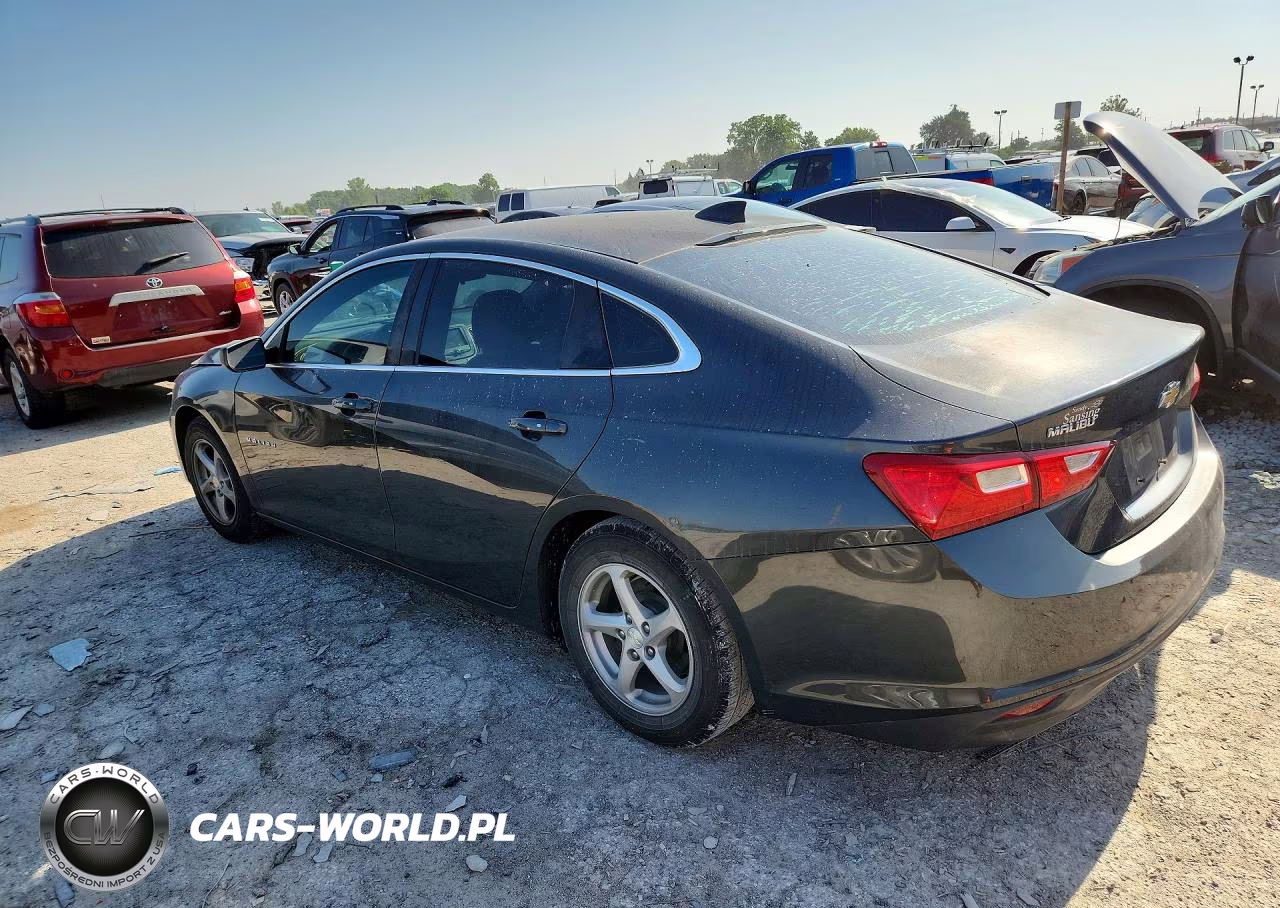 2017 Chevrolet Malibu Ls VIN:1G1ZB5STXHF112554 - 2