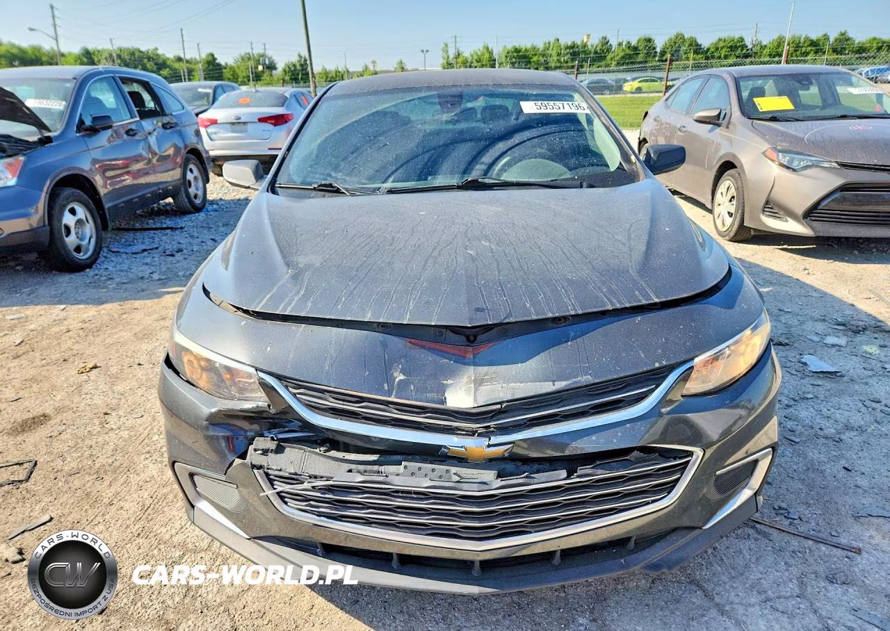 2017 Chevrolet Malibu Ls VIN:1G1ZB5STXHF112554 - 5