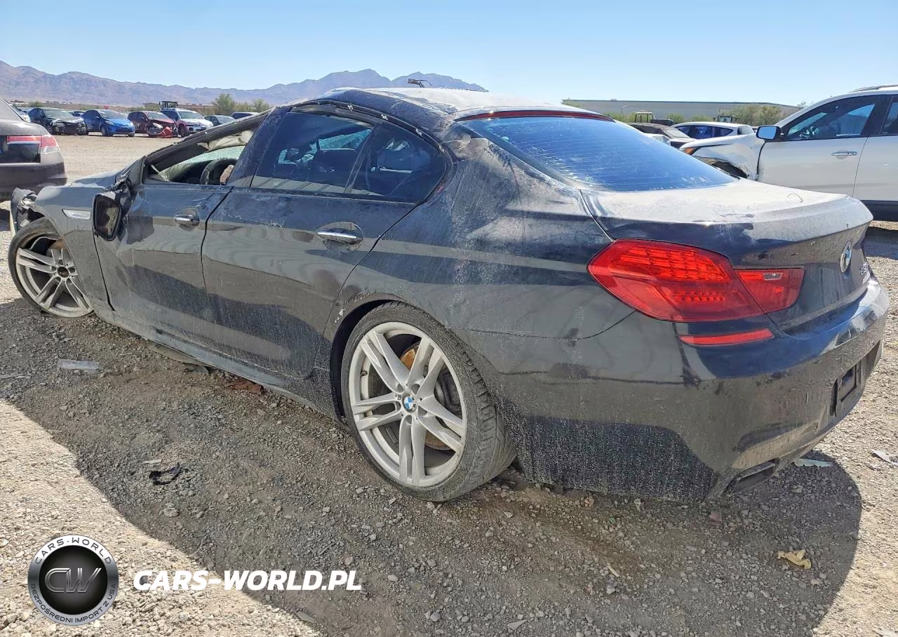 2016 BMW 650 I Gran Coupe VIN:WBA6D4C55GD977373 - 2