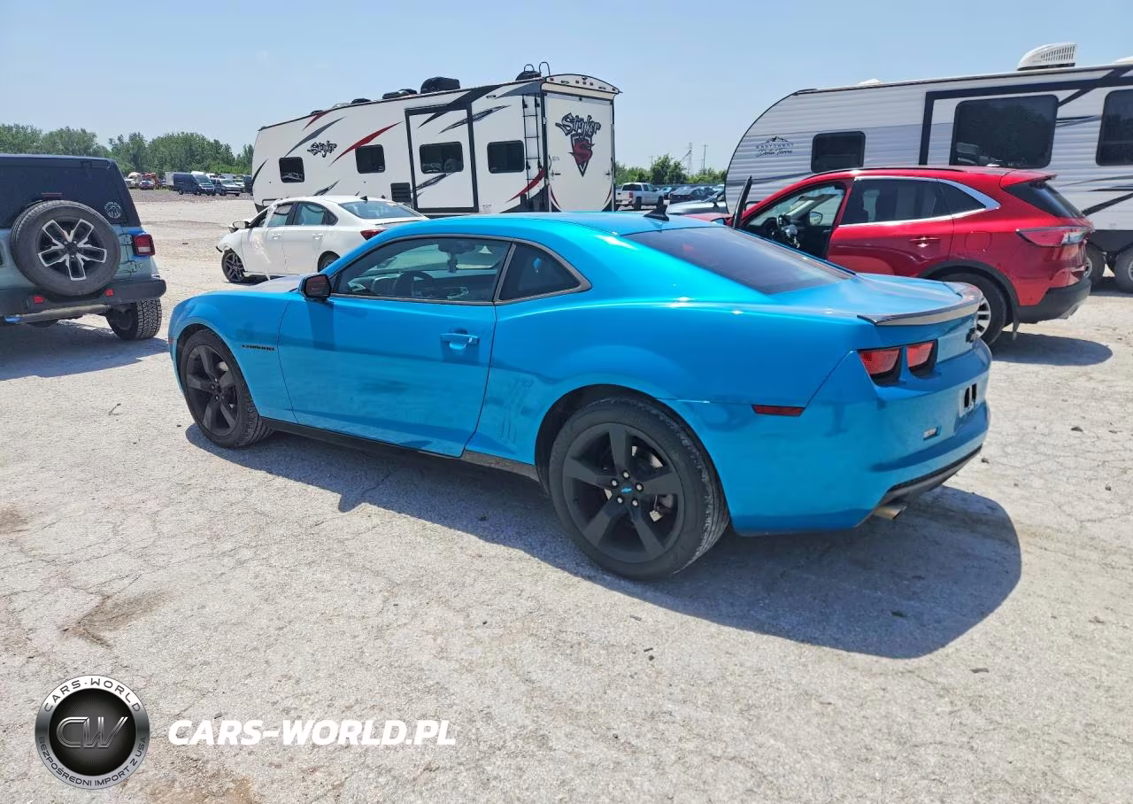 2012 Chevrolet Camaro Lt VIN:2G1FB1E39C9130262 - 2