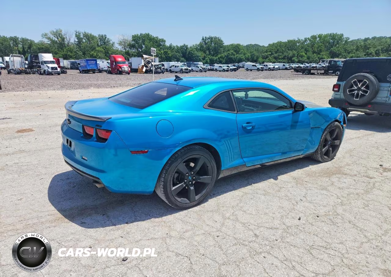 2012 Chevrolet Camaro Lt VIN:2G1FB1E39C9130262 - 3