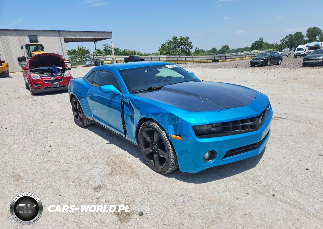 2012 Chevrolet Camaro Lt VIN:2G1FB1E39C9130262 - 4