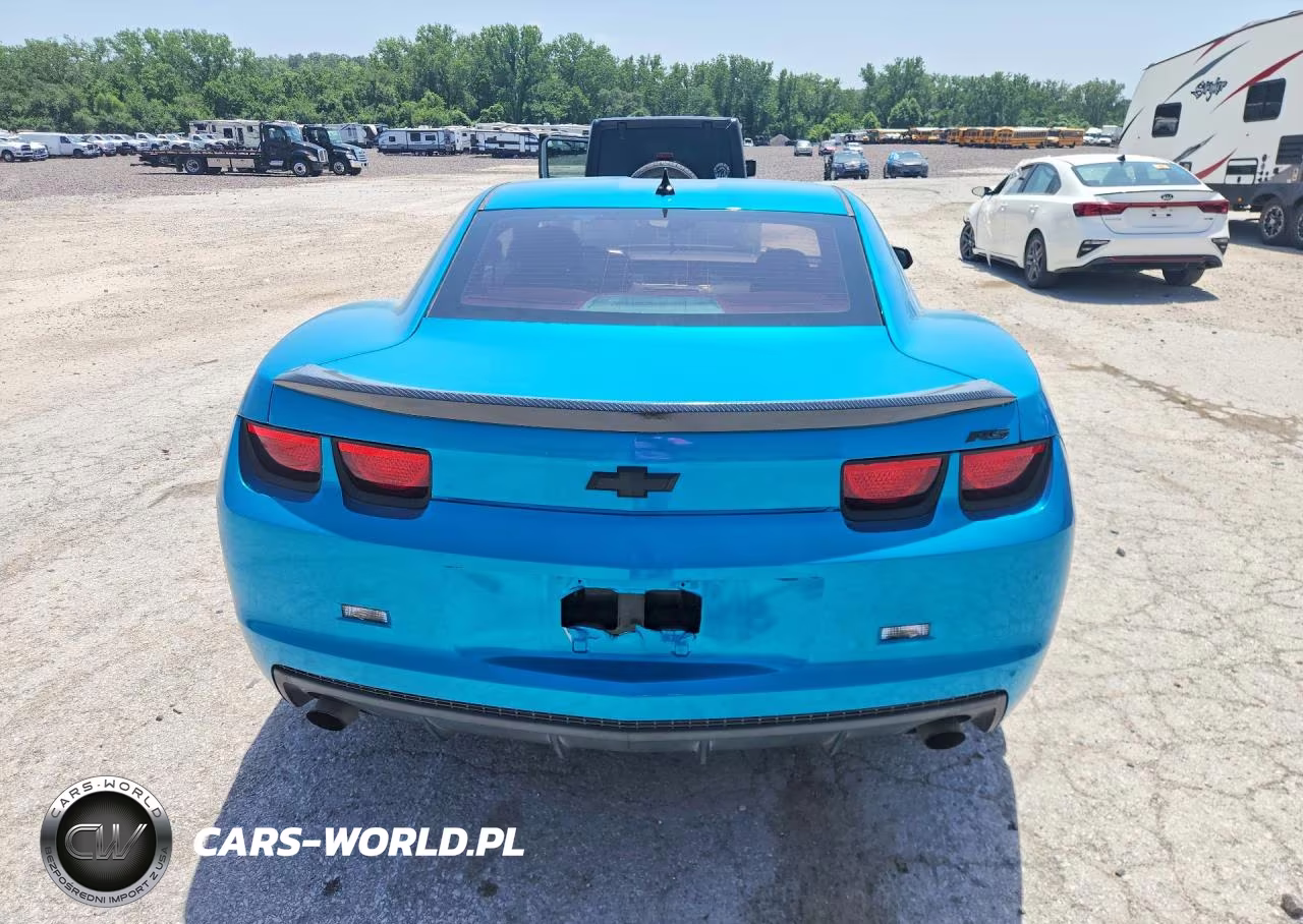 2012 Chevrolet Camaro Lt VIN:2G1FB1E39C9130262 - 6
