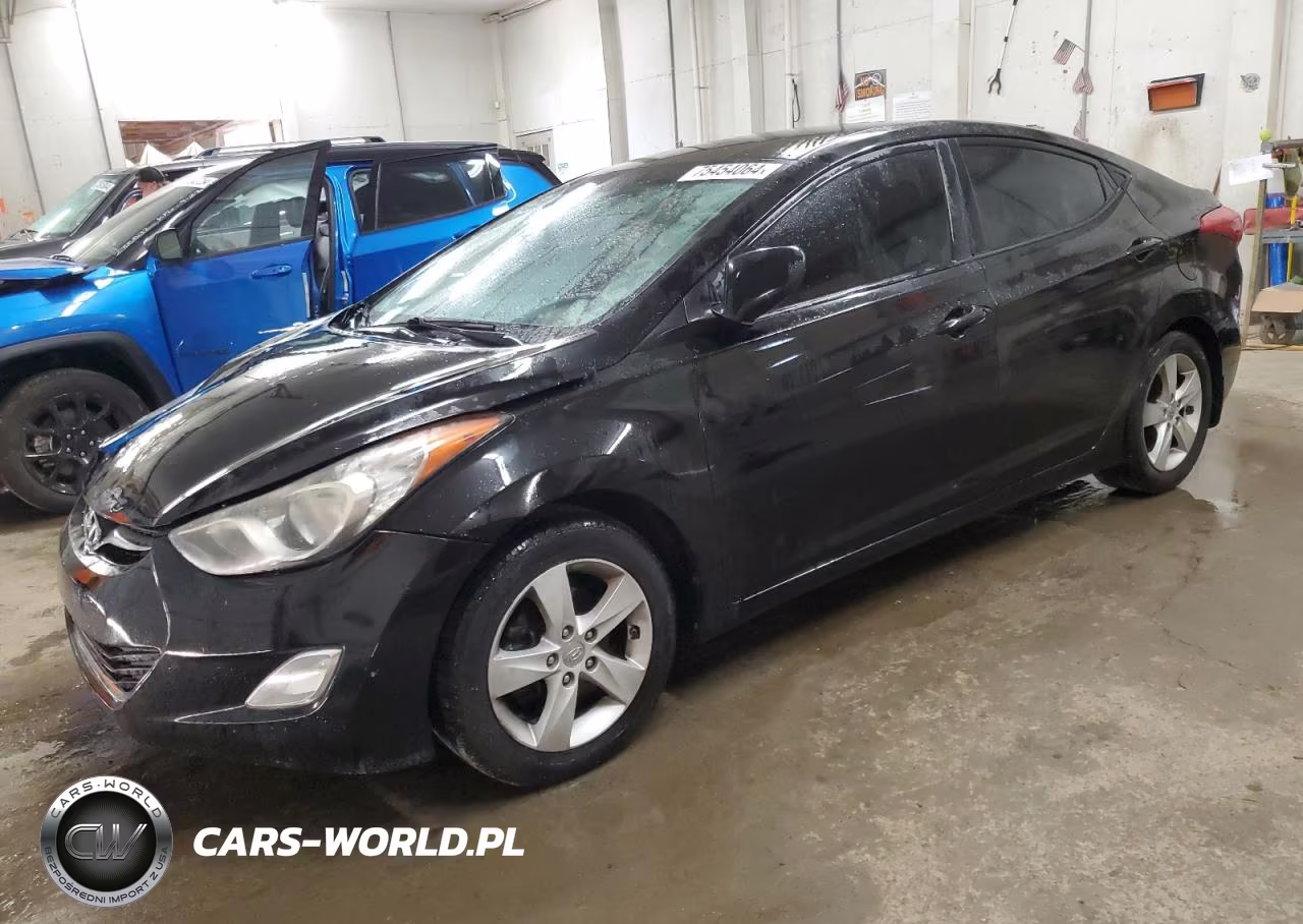 2013 Hyundai Elantra Gls VIN:KMHDH4AE5DU577614 - 2