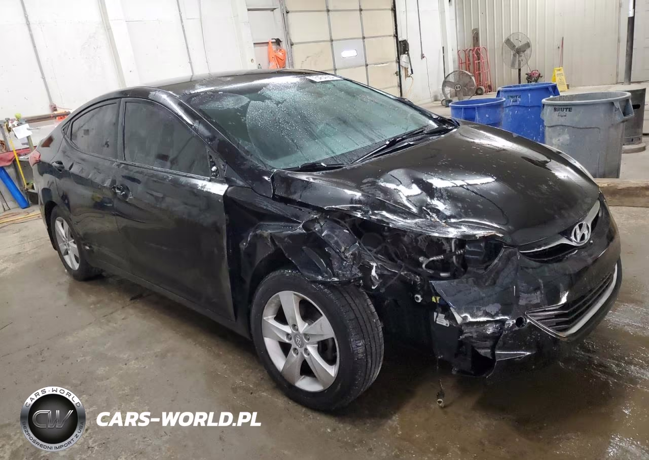 2013 Hyundai Elantra Gls VIN:KMHDH4AE5DU577614 - 7