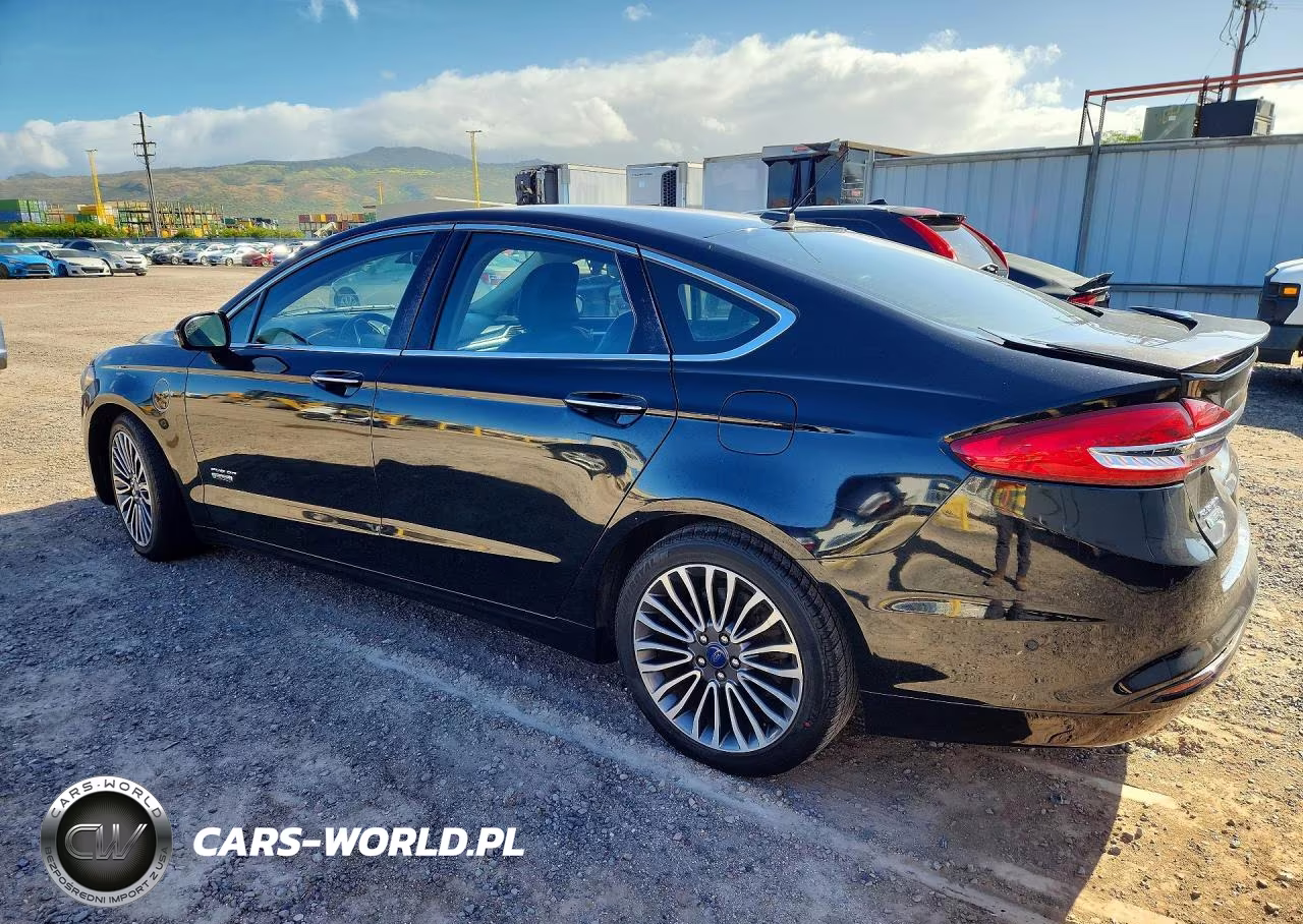 2017 Ford Fusion Titanium Phev VIN:3FA6P0SU6HR191642 - 2