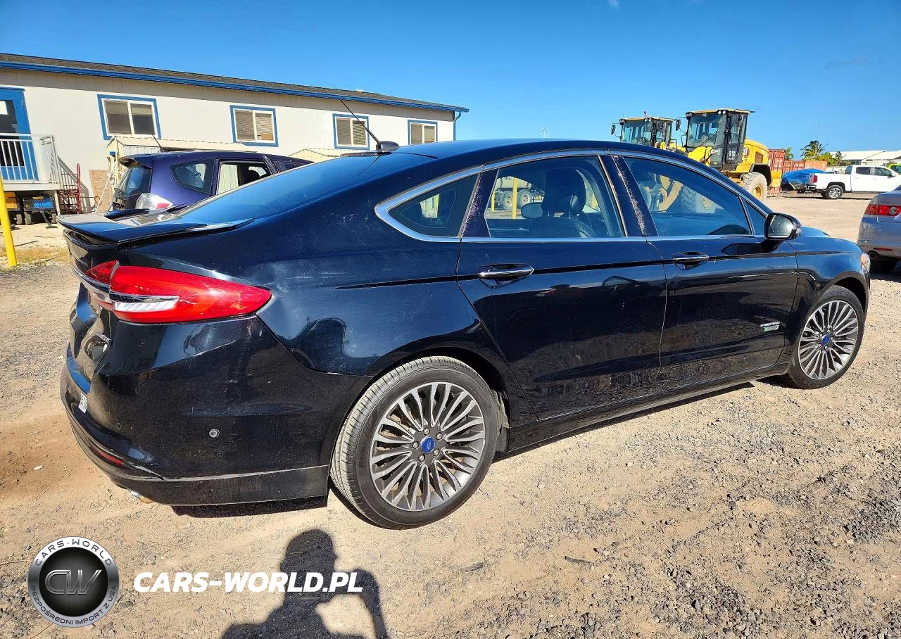 2017 Ford Fusion Titanium Phev VIN:3FA6P0SU6HR191642 - 3