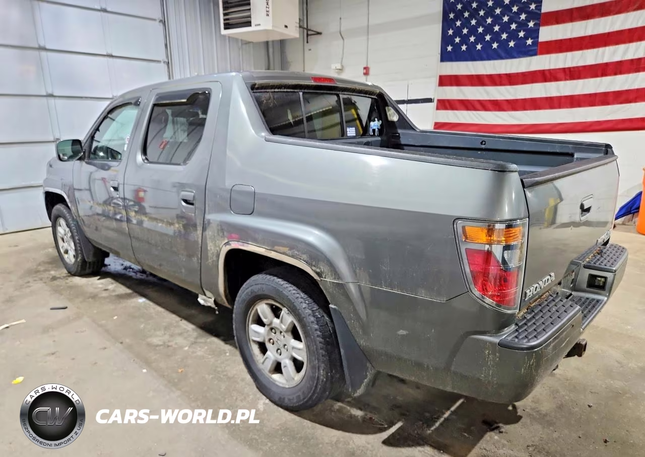 2009 Honda Ridgeline VIN:2HJYK16447H507076 - 2