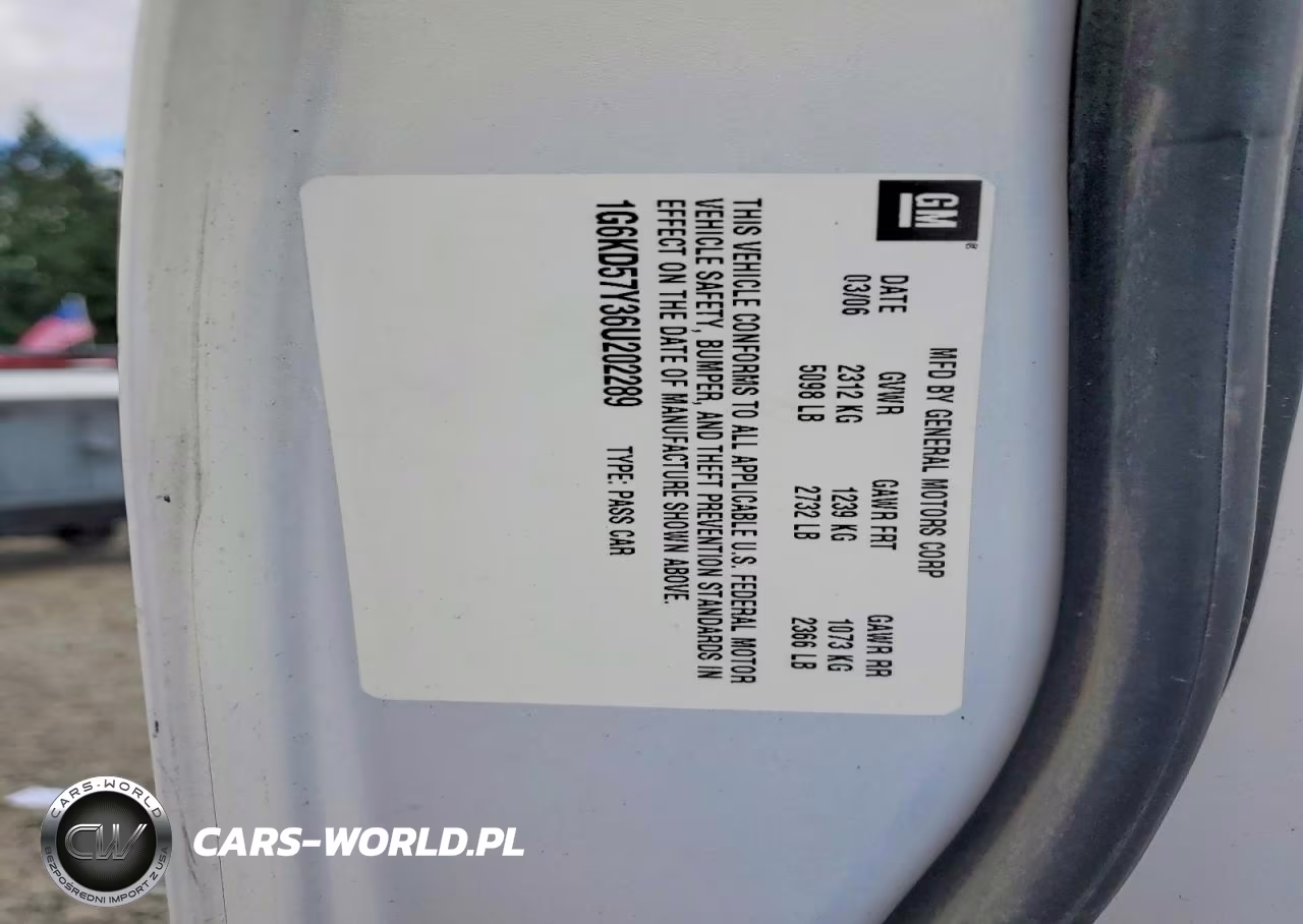 2006 Cadillac Dts VIN:1G6KD57Y36U202289 - 12