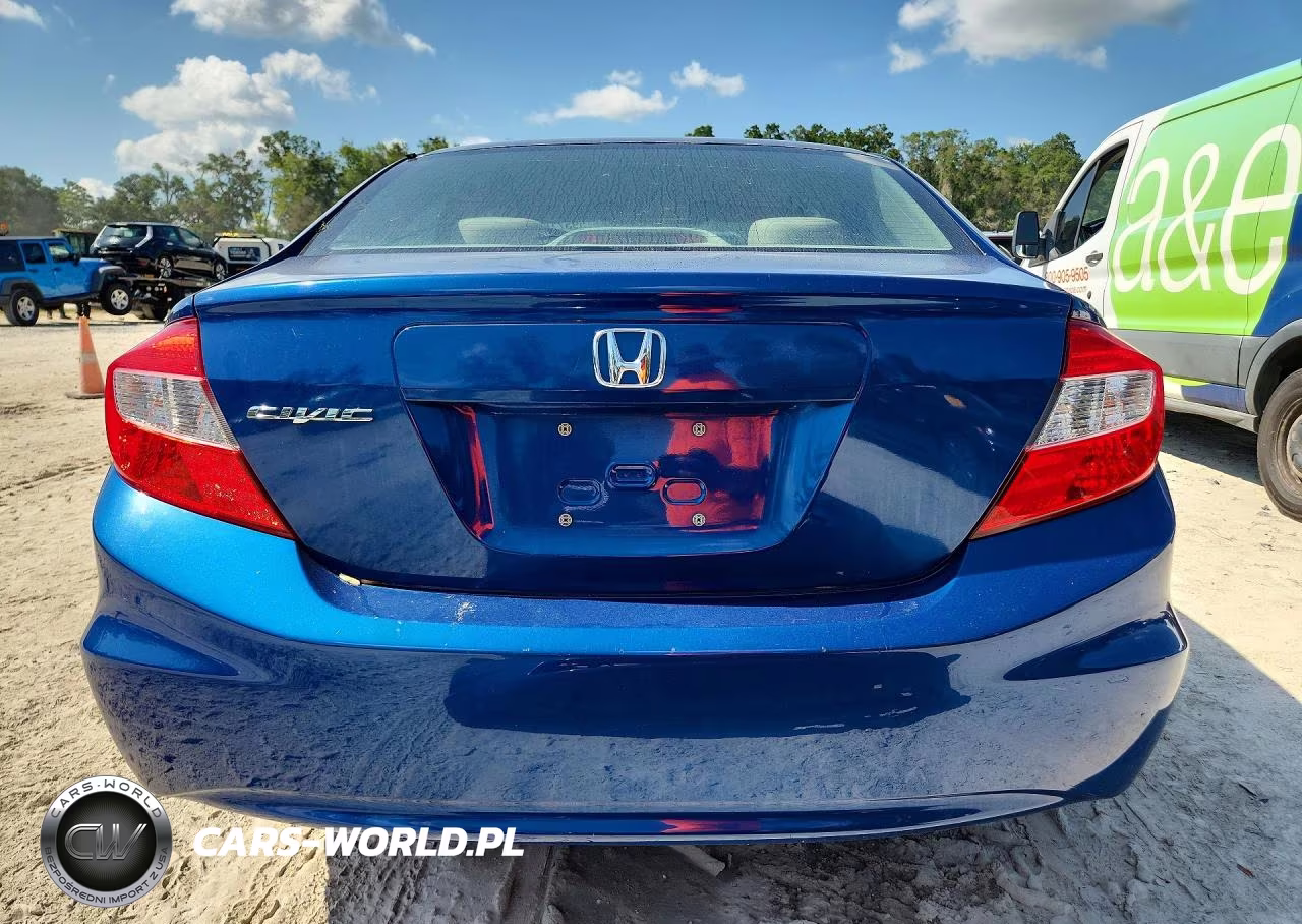 2012 Honda Civic Lx VIN:2HGFB2F59CH506124 - 6