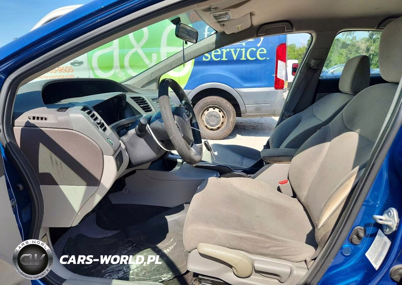 2012 Honda Civic Lx VIN:2HGFB2F59CH506124 - 7