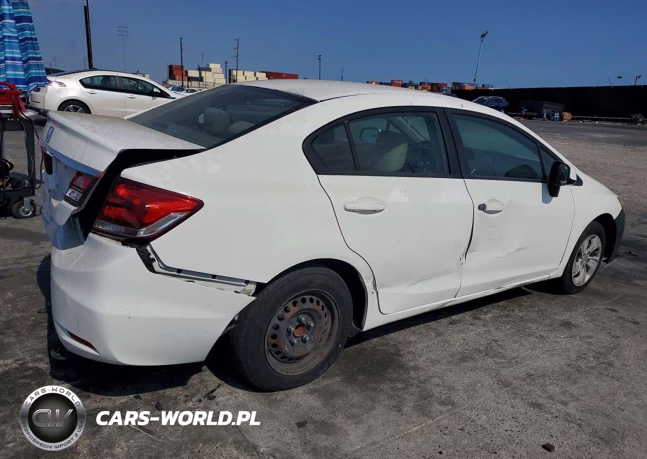 2013 Honda Civic Lx VIN:2HGFB2F51DH601973 - 3