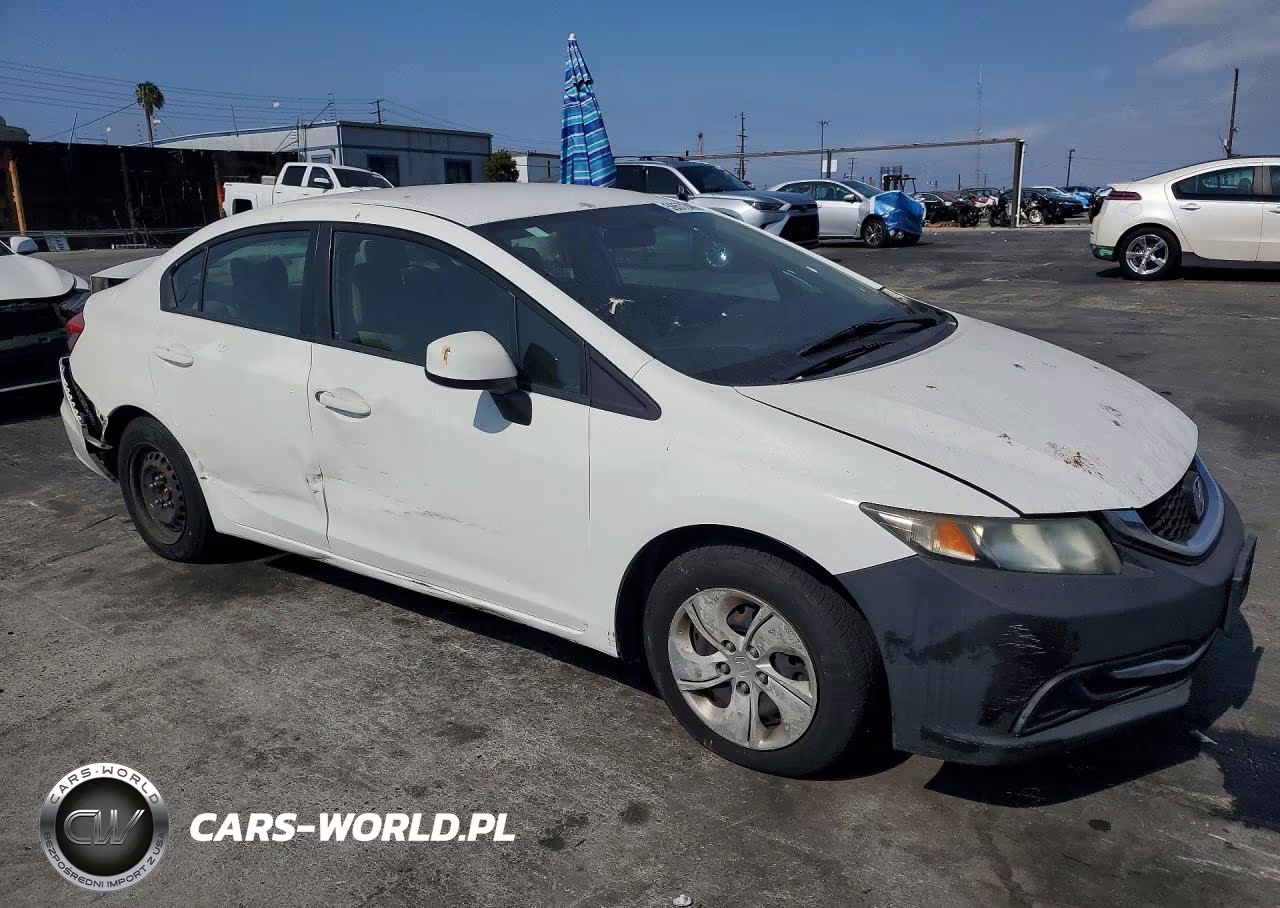 2013 Honda Civic Lx VIN:2HGFB2F51DH601973 - 4