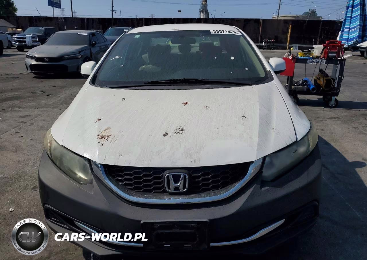 2013 Honda Civic Lx VIN:2HGFB2F51DH601973 - 5