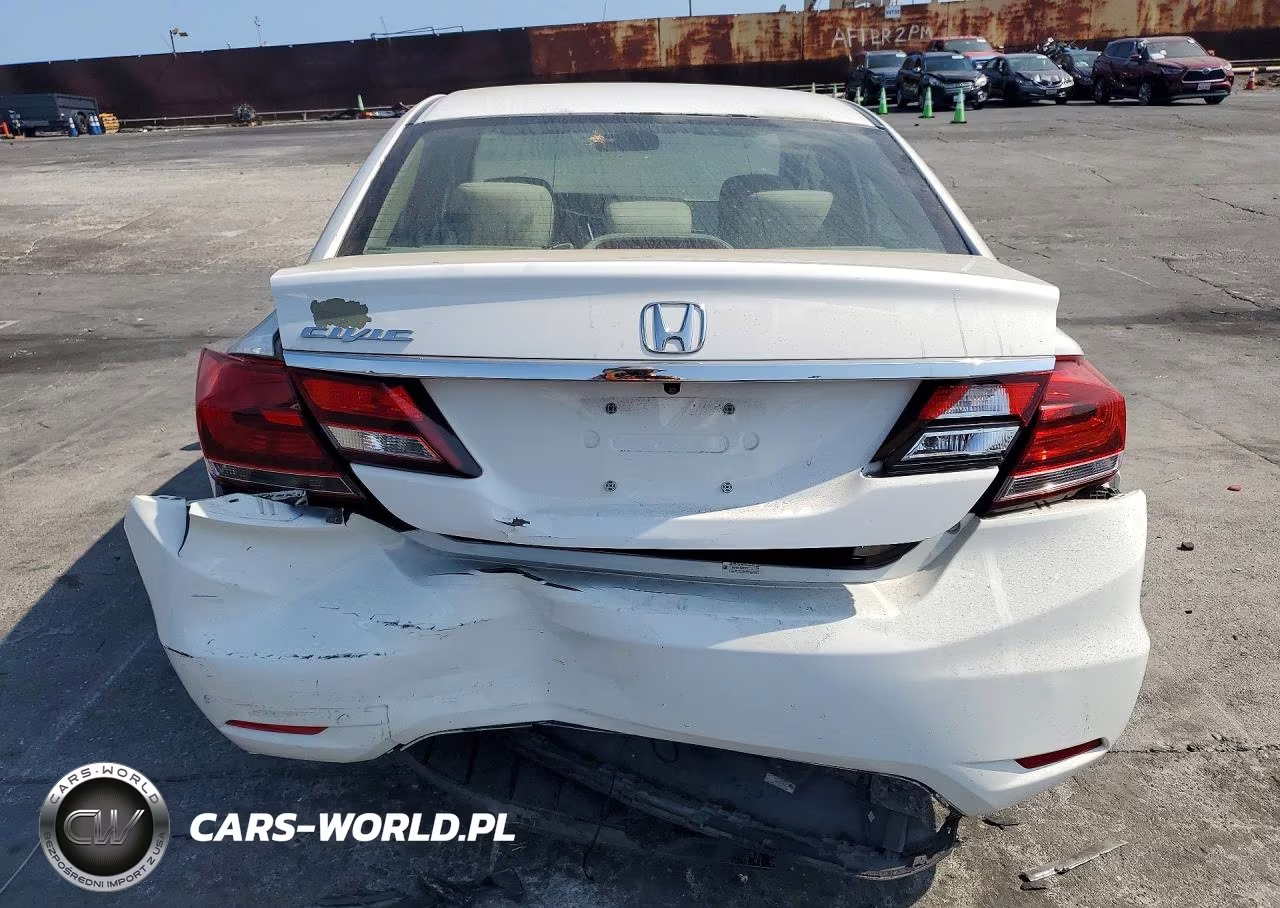 2013 Honda Civic Lx VIN:2HGFB2F51DH601973 - 6