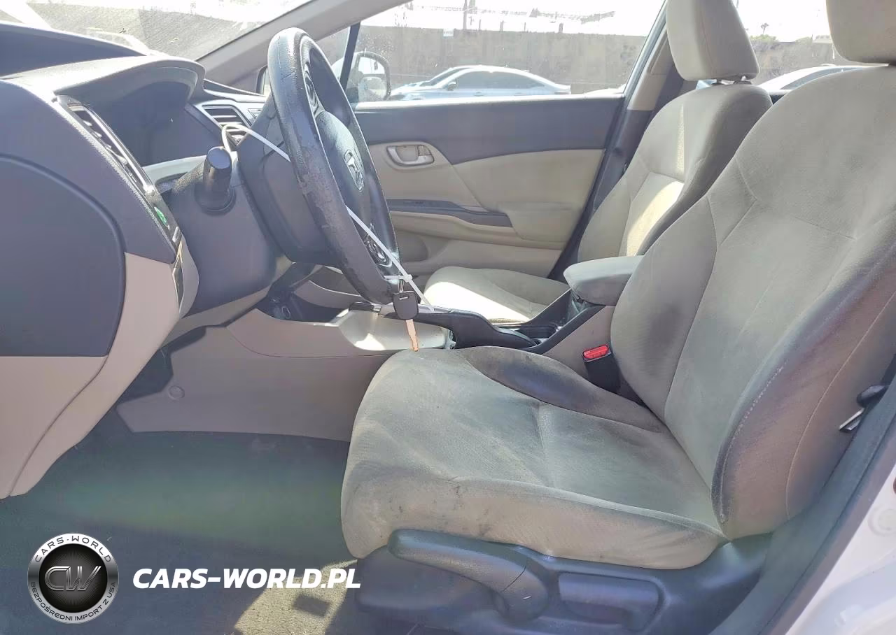 2013 Honda Civic Lx VIN:2HGFB2F51DH601973 - 7