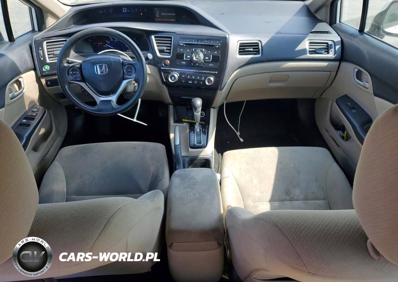 2013 Honda Civic Lx VIN:2HGFB2F51DH601973 - 8