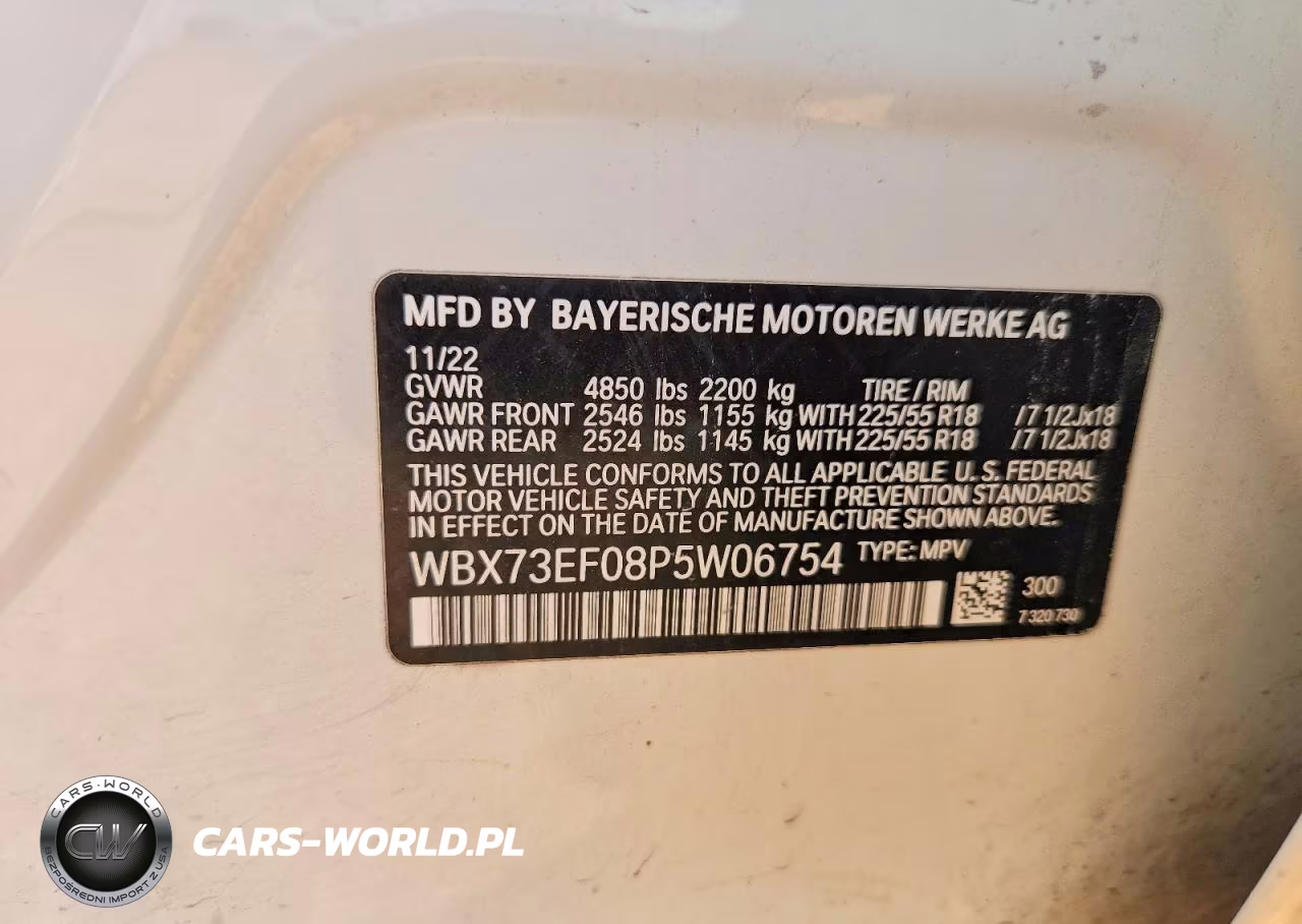 2023 BMW X1 xDrive28I VIN:WBX73EF08P5W06754 - 13