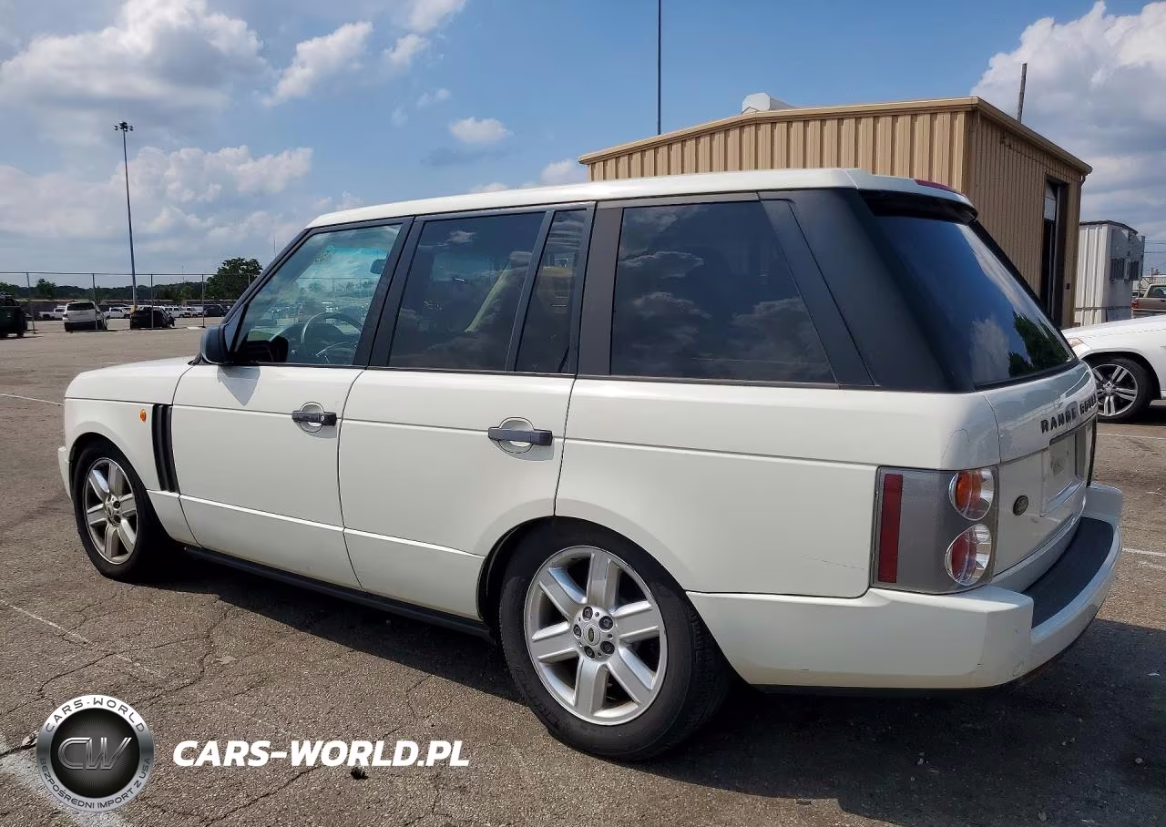 2003 Land Rover Range Rover Hse VIN:SALME11443A123253 - 2