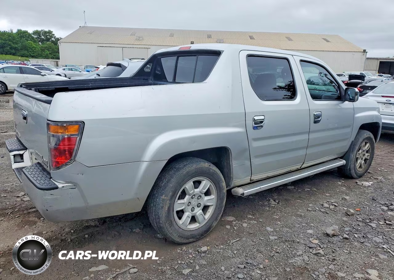 2007 Honda Ridgeline Rt VIN:2HJYK16257H519963 - 3