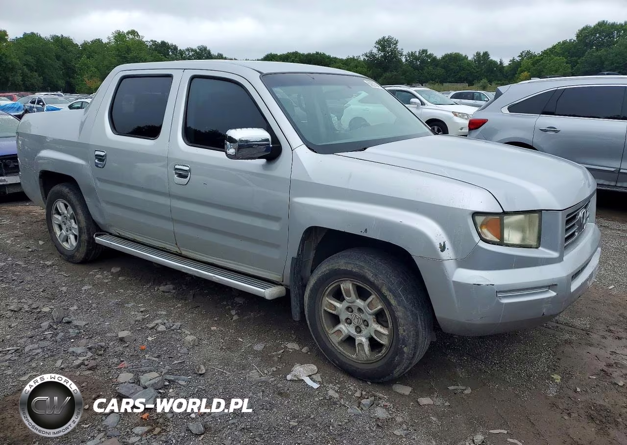 2007 Honda Ridgeline Rt VIN:2HJYK16257H519963 - 4