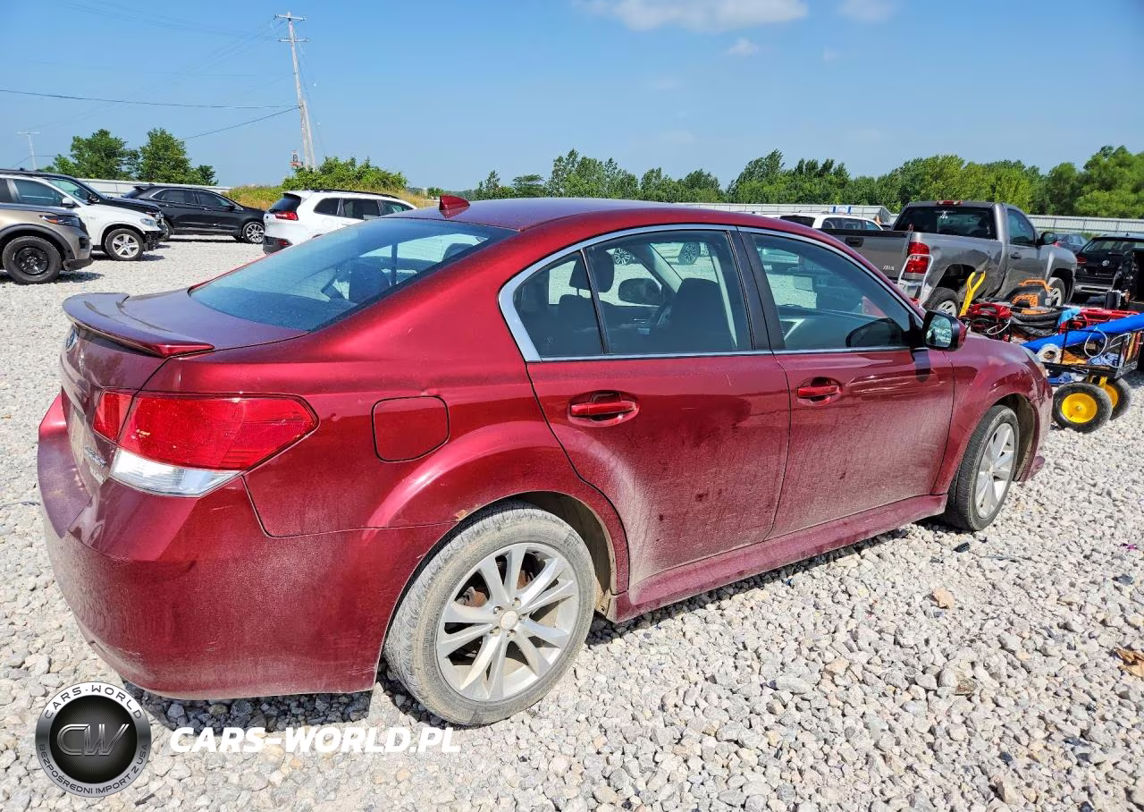 2014 Subaru Legacy 2.5I Premium VIN:4S3BMBD60E3004188 - 3