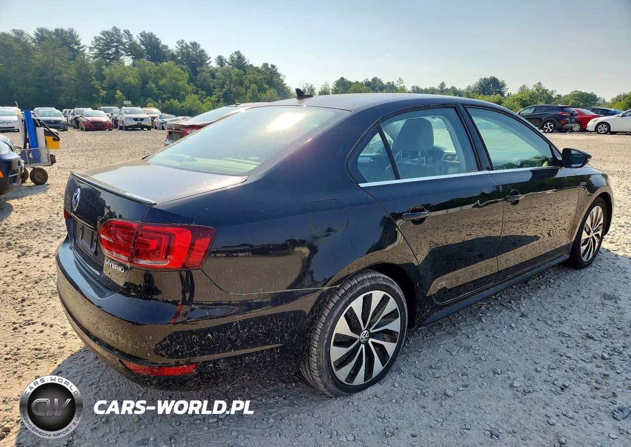 2013 Volkswagen Jetta Hybrid VIN:3VW637AJ8DM226031 - 3