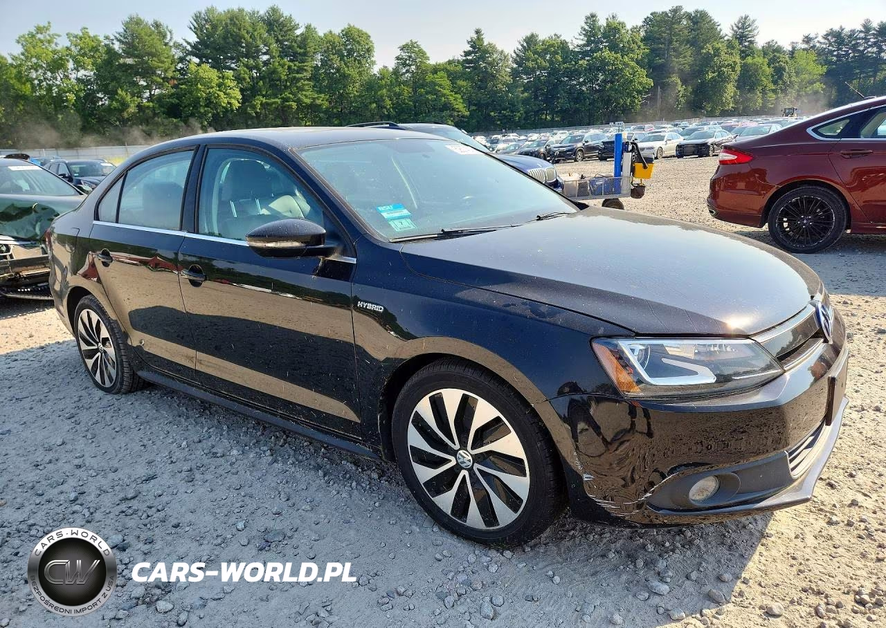 2013 Volkswagen Jetta Hybrid VIN:3VW637AJ8DM226031 - 4