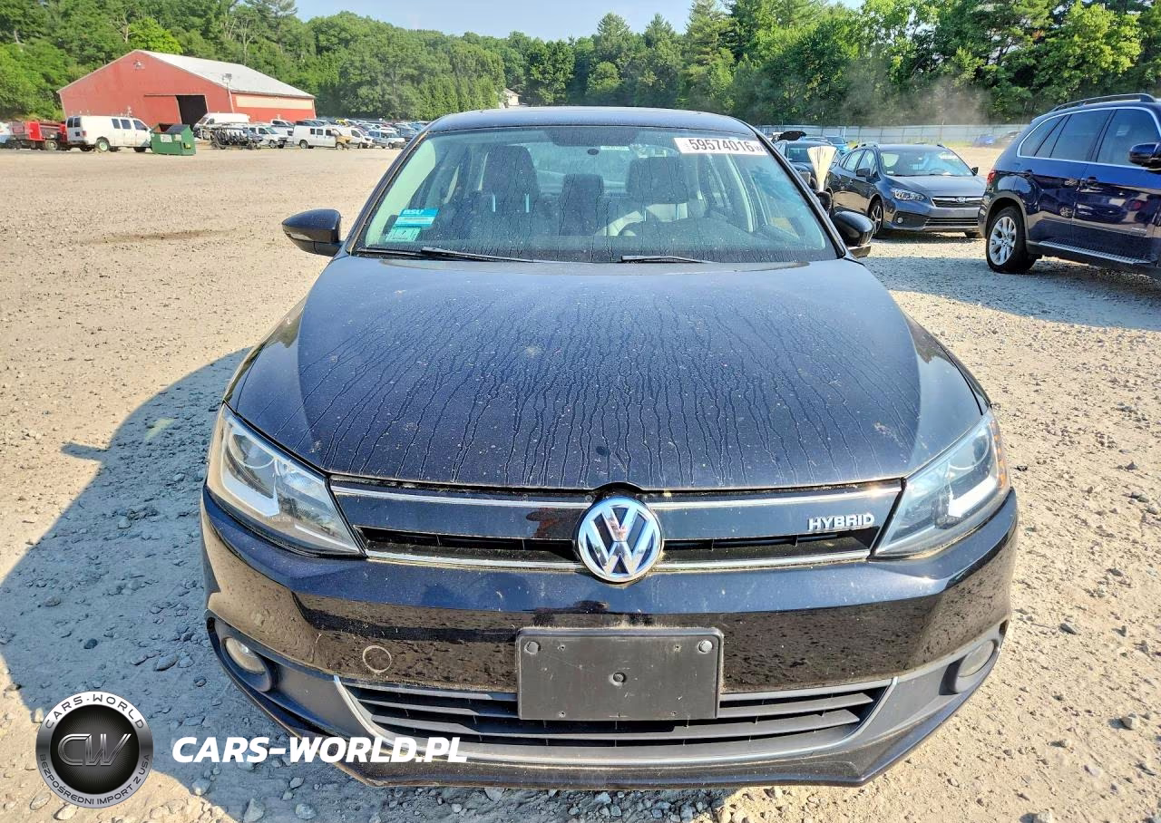 2013 Volkswagen Jetta Hybrid VIN:3VW637AJ8DM226031 - 5