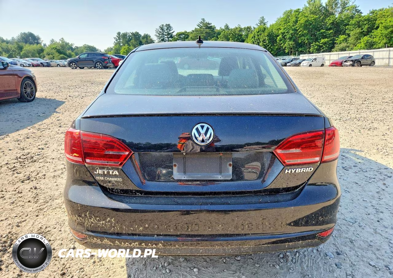 2013 Volkswagen Jetta Hybrid VIN:3VW637AJ8DM226031 - 6