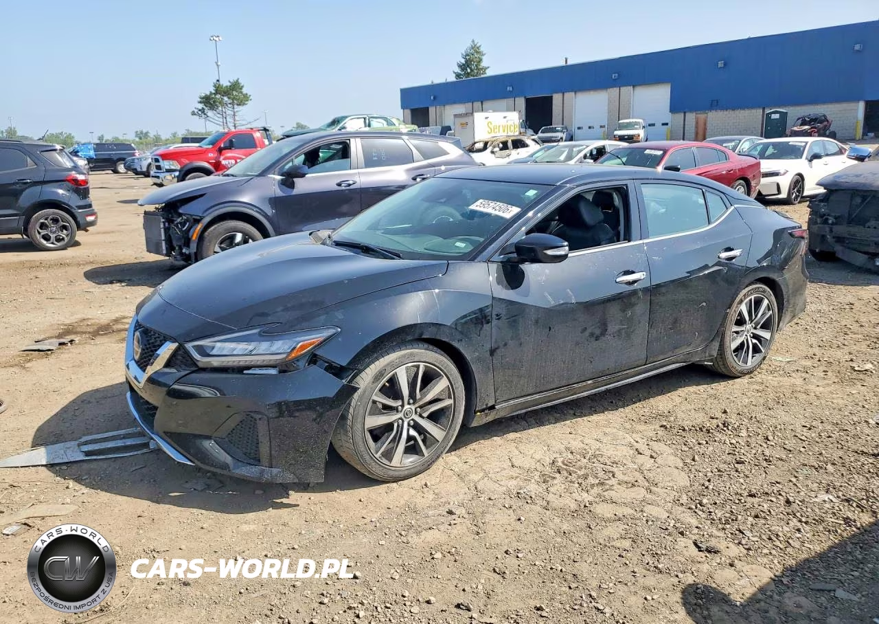 2021 Nissan Maxima Sv VIN:1N4AA6CV0MC503758 - 1