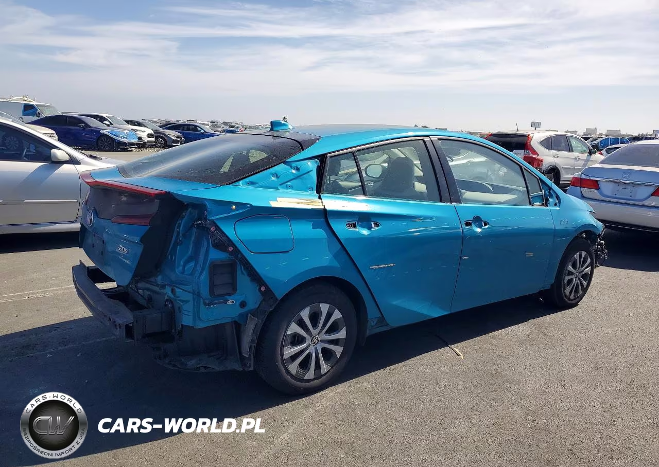 2021 Toyota Prius Prime Xle VIN:JTDKAMFP3M3172075 - 3