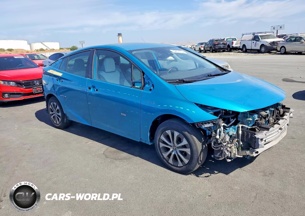 2021 Toyota Prius Prime Xle VIN:JTDKAMFP3M3172075 - 4