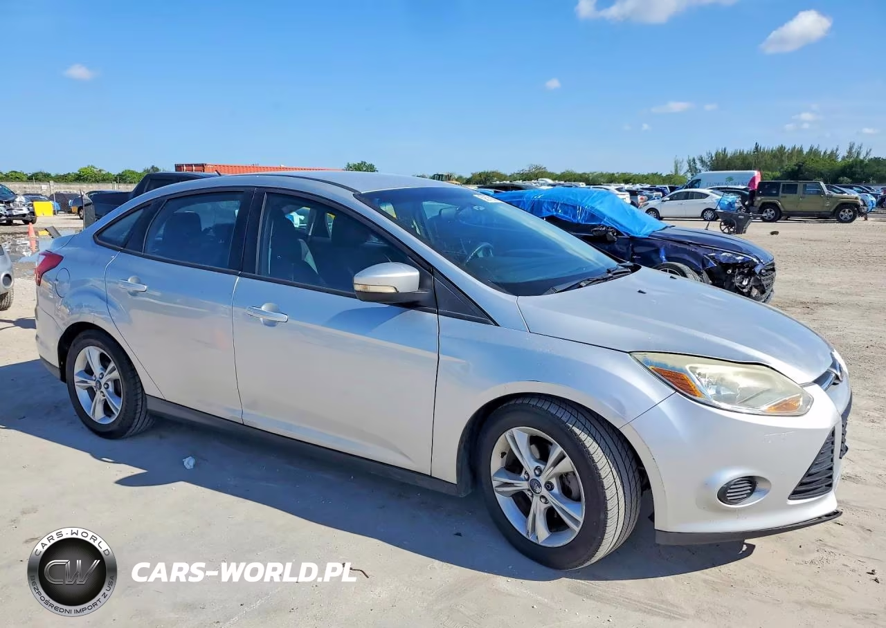 2014 Ford Focus Se VIN:1FADP3F24EL455064 - 4